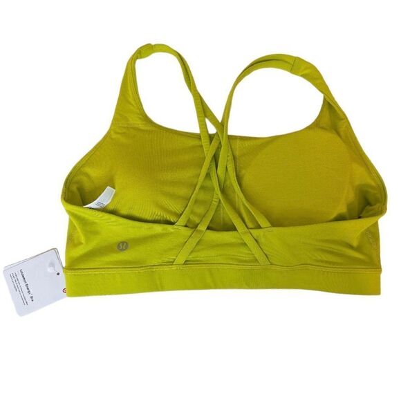 LULUEMON Energy Longline Bra in Lichen Lime NWT - Picture 5 of 10